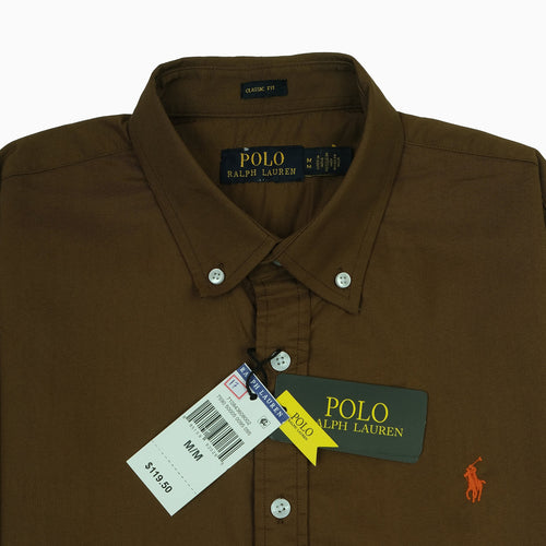 LF Brown Classic Fit Shirt