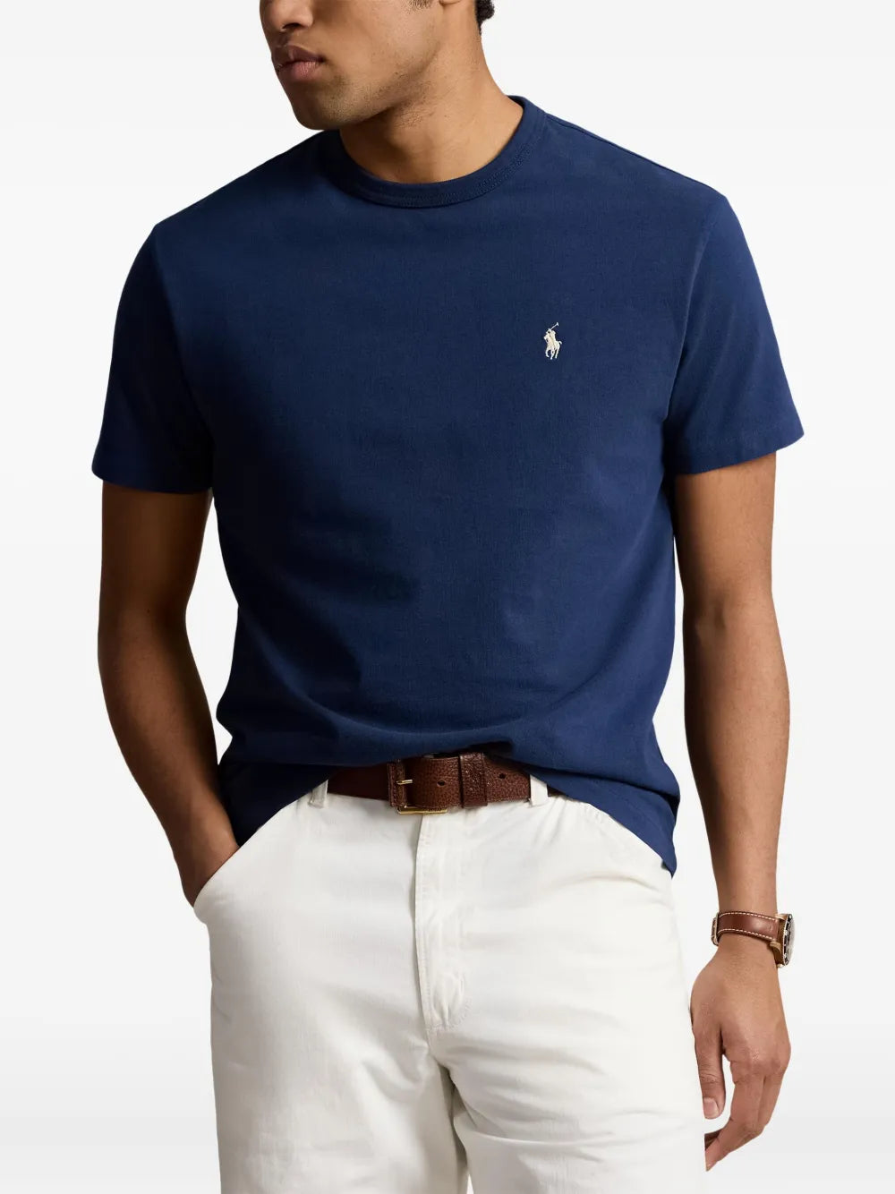 RL Crew-Neck T-shirt (Navy)