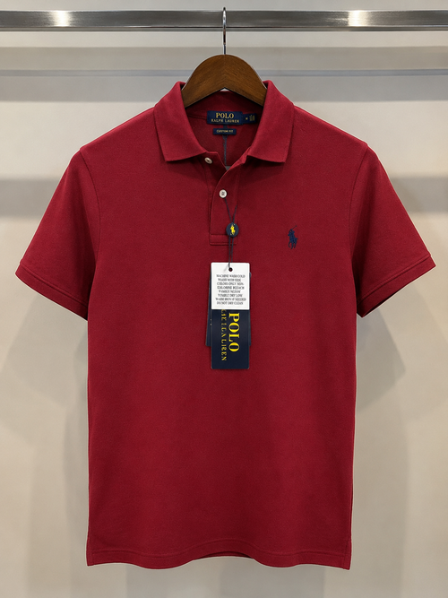 LF Collar T-shirt RED