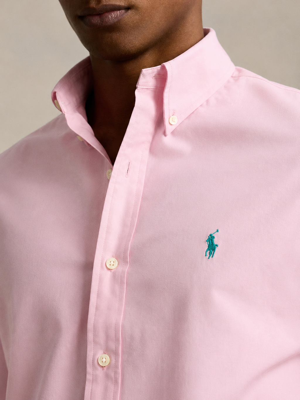 RL Pink Oxford Shirt
