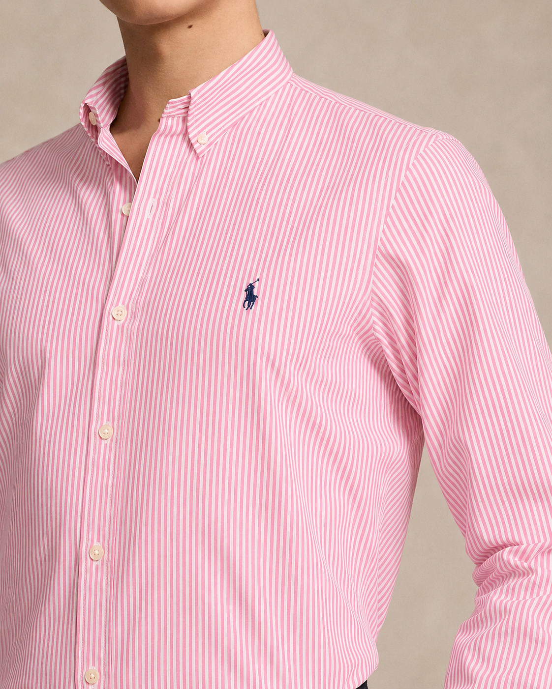 RL Pink Oxford Lining Shirt