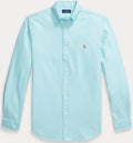 RL Aqua Blue Oxford Shirt
