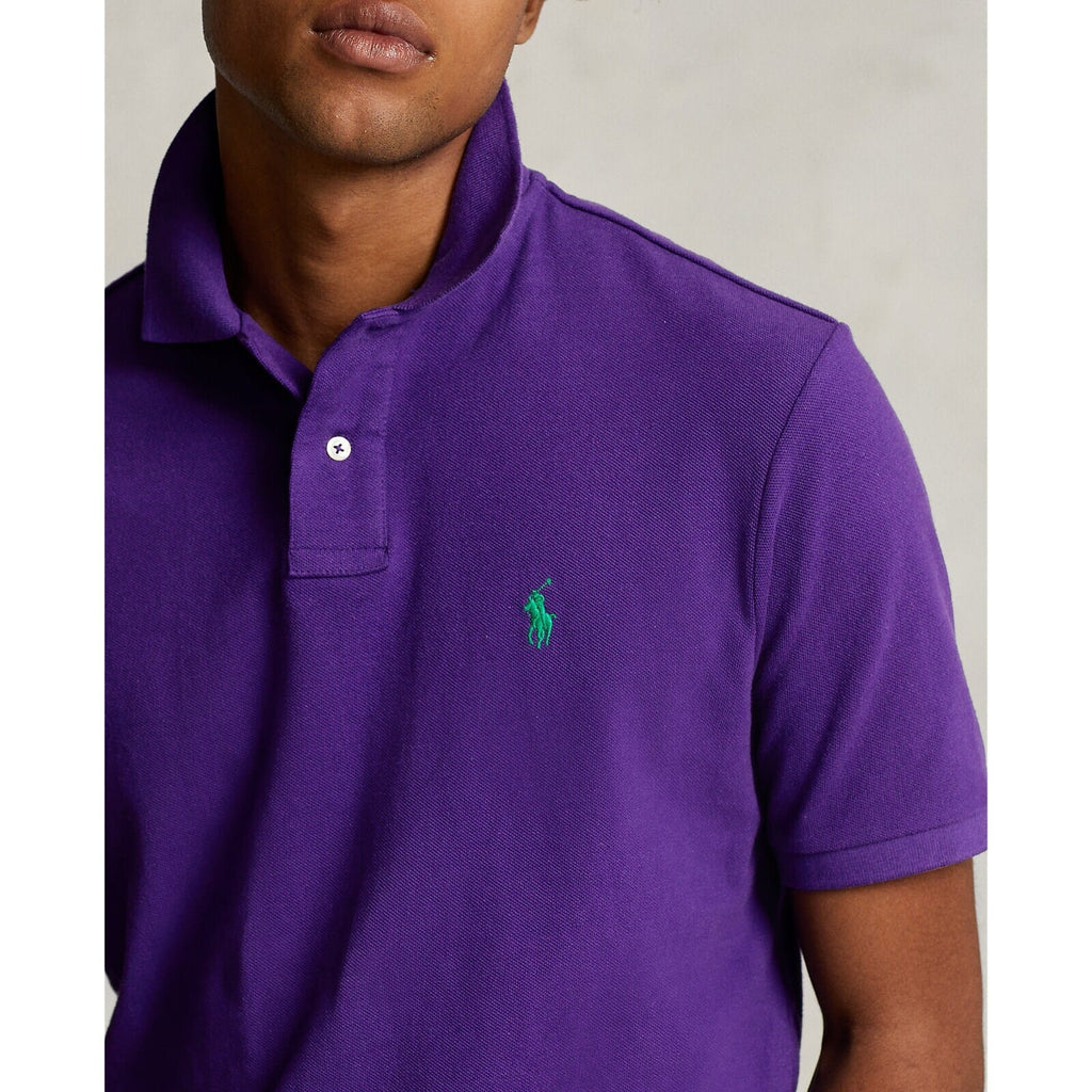 RL Purple Collar T-Shirt