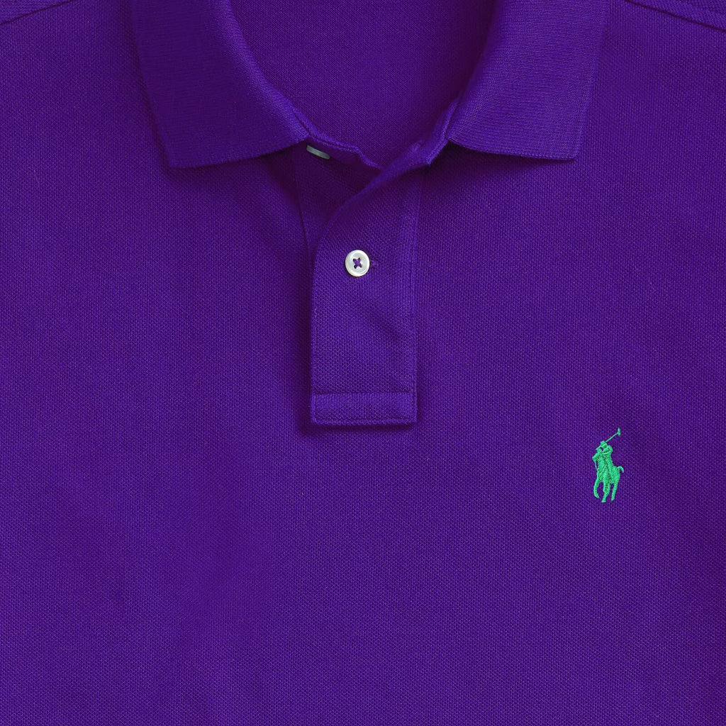 RL Purple Collar T-Shirt