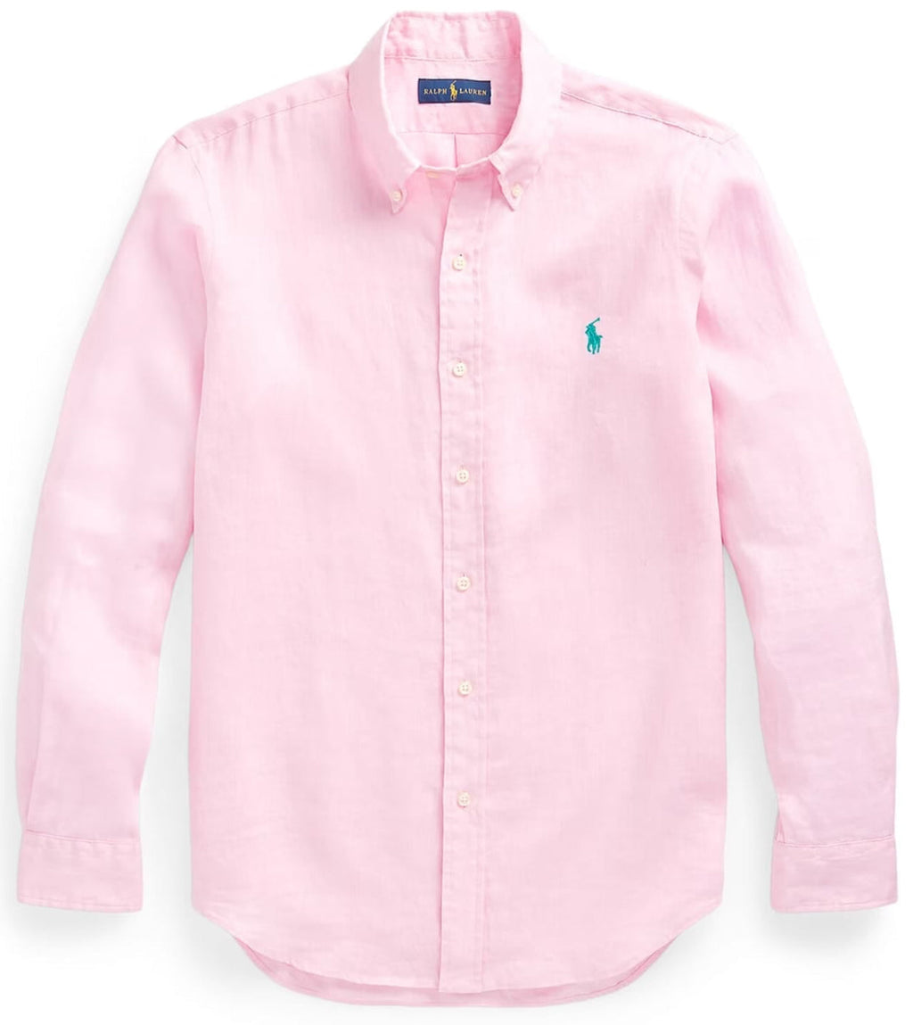 RL Pink Oxford Shirt