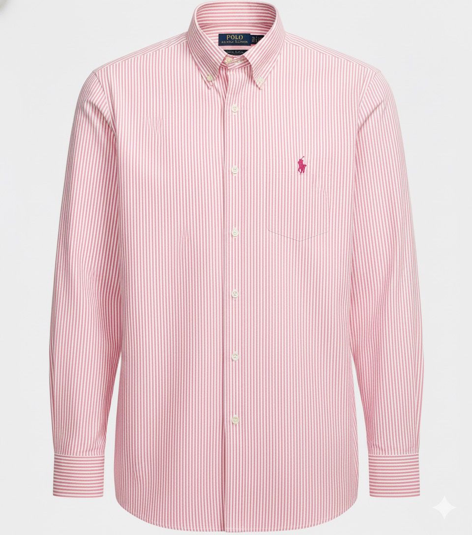 RL Pink Oxford Lining Shirt