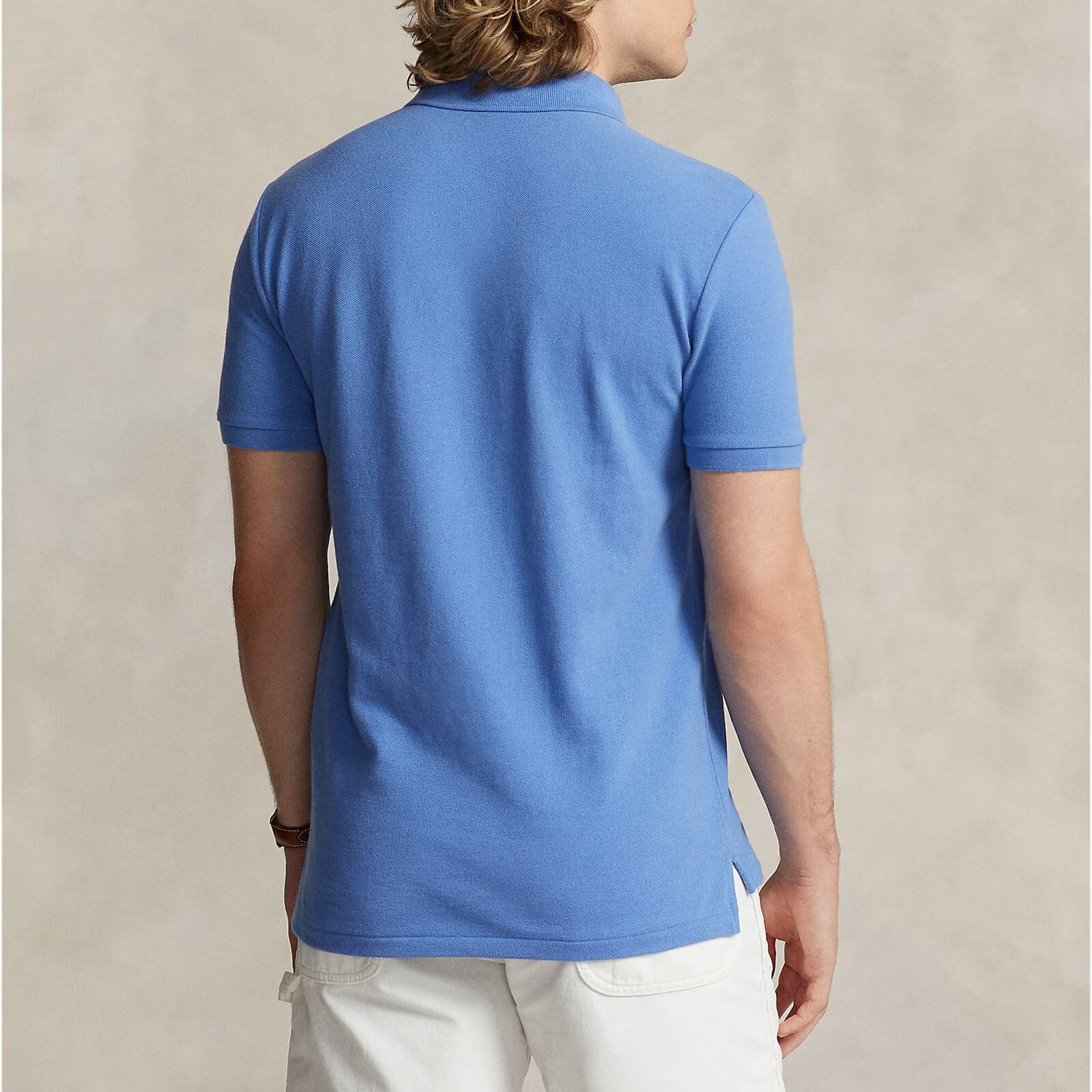 RL Sky Blue Collar T-Shirt