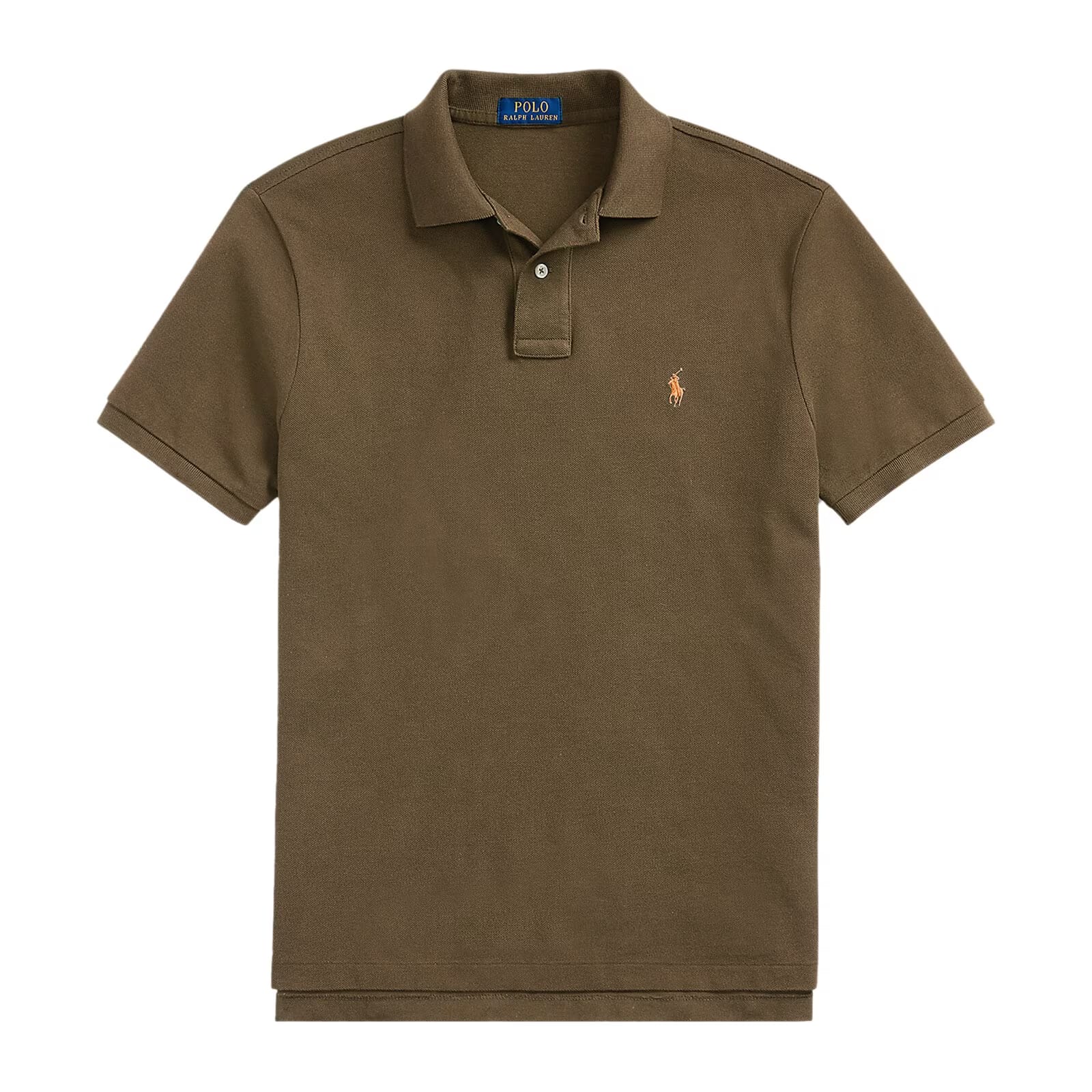 RL Brown Collar T-Shirt