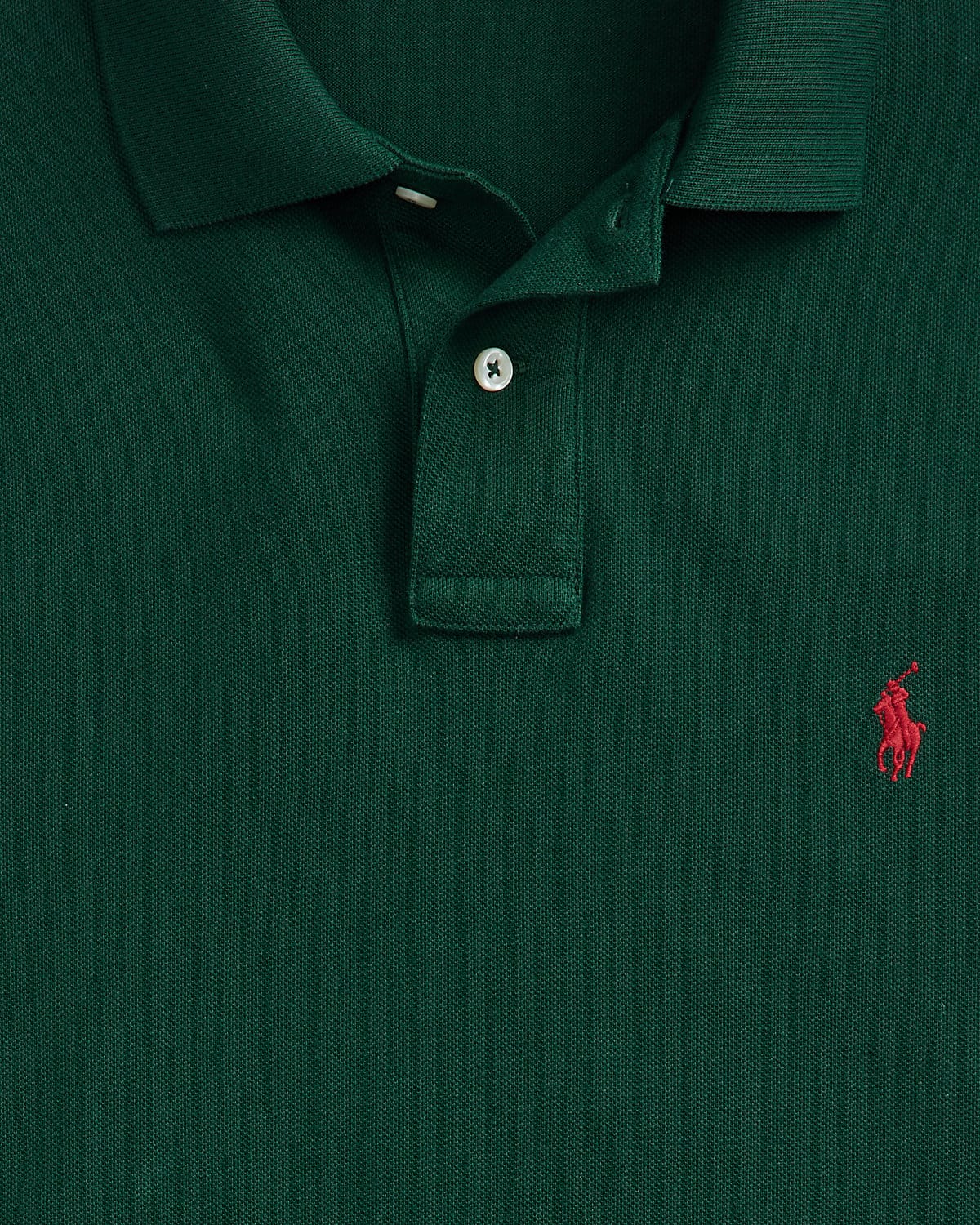 RL Green Collar T-Shirt