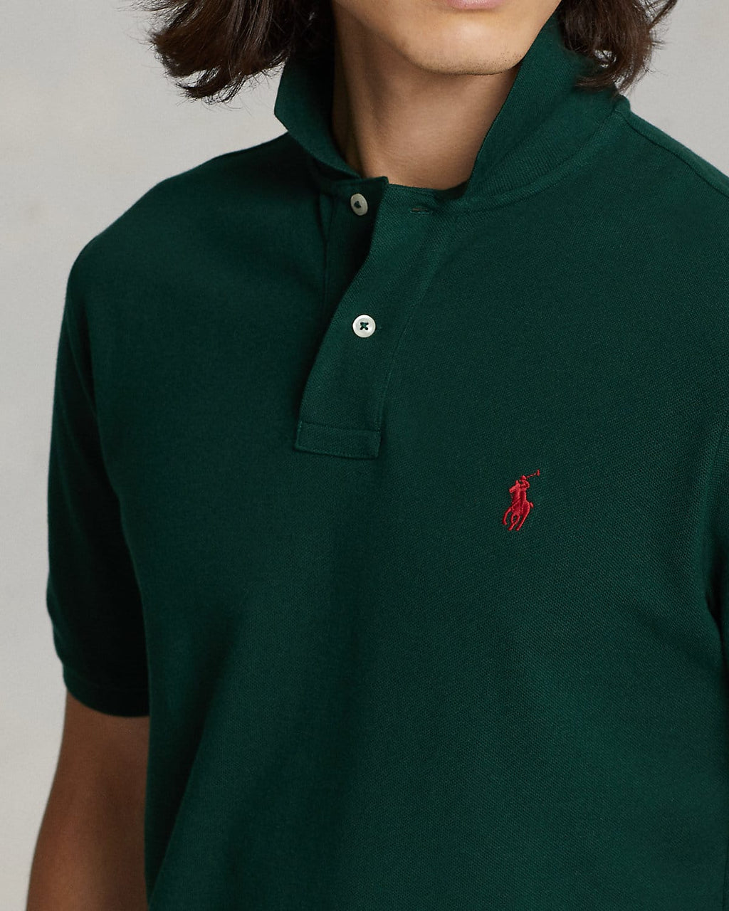 RL Green Collar T-Shirt