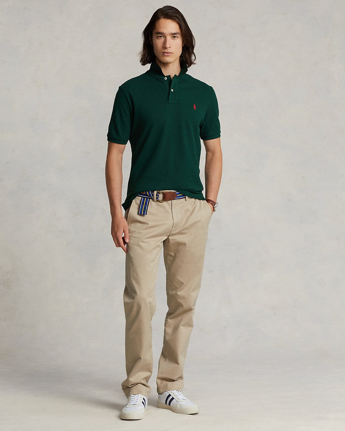 RL Green Collar T-Shirt