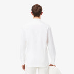 Regular Fit White Linen Shirt