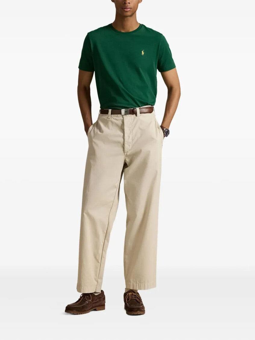 RL Crew-Neck T-shirt (Deep Teal Green)