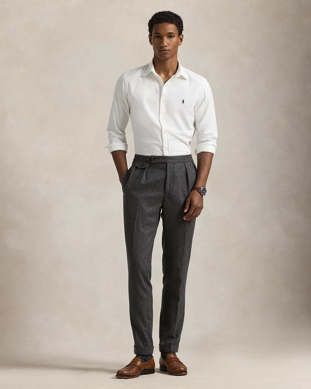 RL Classic White Oxford Shirt