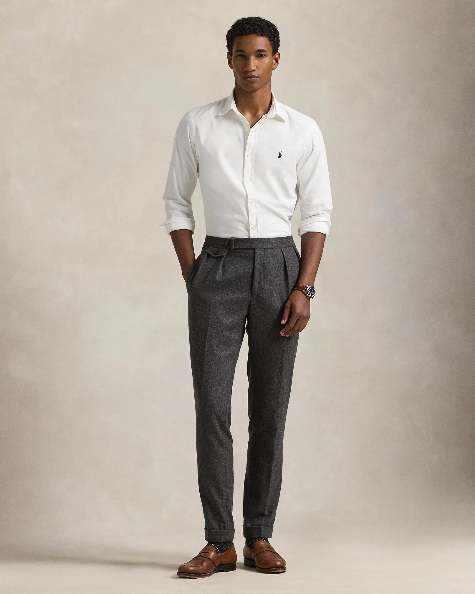 RL Classic White Oxford Shirt