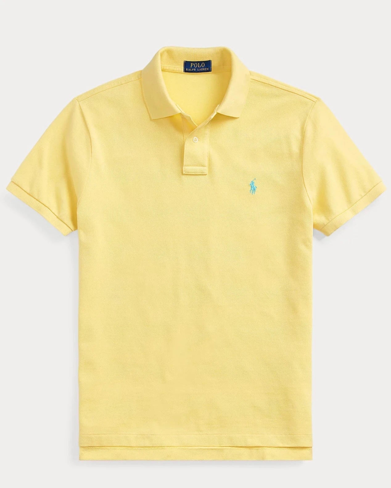 RL Lemon yellow Collar T-Shirt
